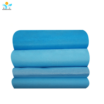 SMS Spunpond Meltblow Non Woven Fabric With Different Colors 100% Polypropylene