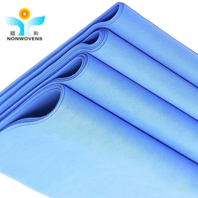 SMS Spunpond Meltblow Non Woven Fabric With Different Colors 100% Polypropylene